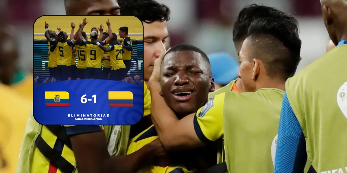 Sufre Ecuador, aún celebran el 6 a 1 contra Colombia y ahora les llega una mala noticia