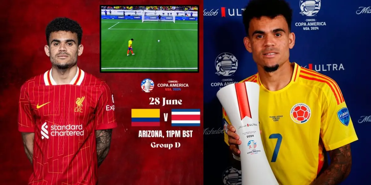 Liverpool pendiente de Luis Díaz, lo que publicaron al verlo en el Colombia Vs Costa Rica