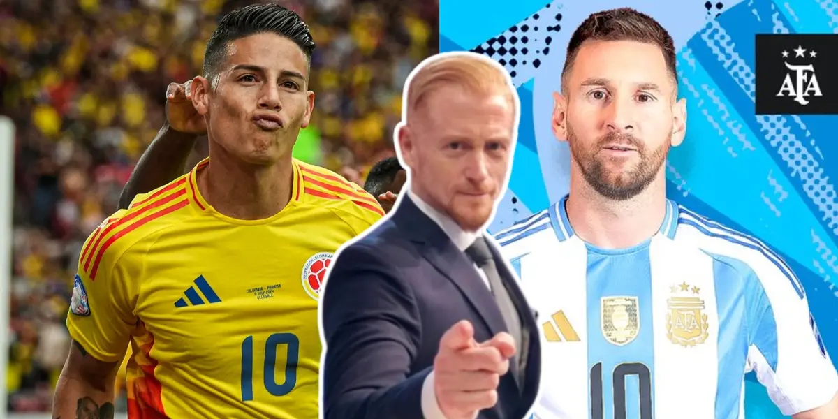 Se viene el Colombia contra Argentina en la Final y mira la predicción de Martín Liberman