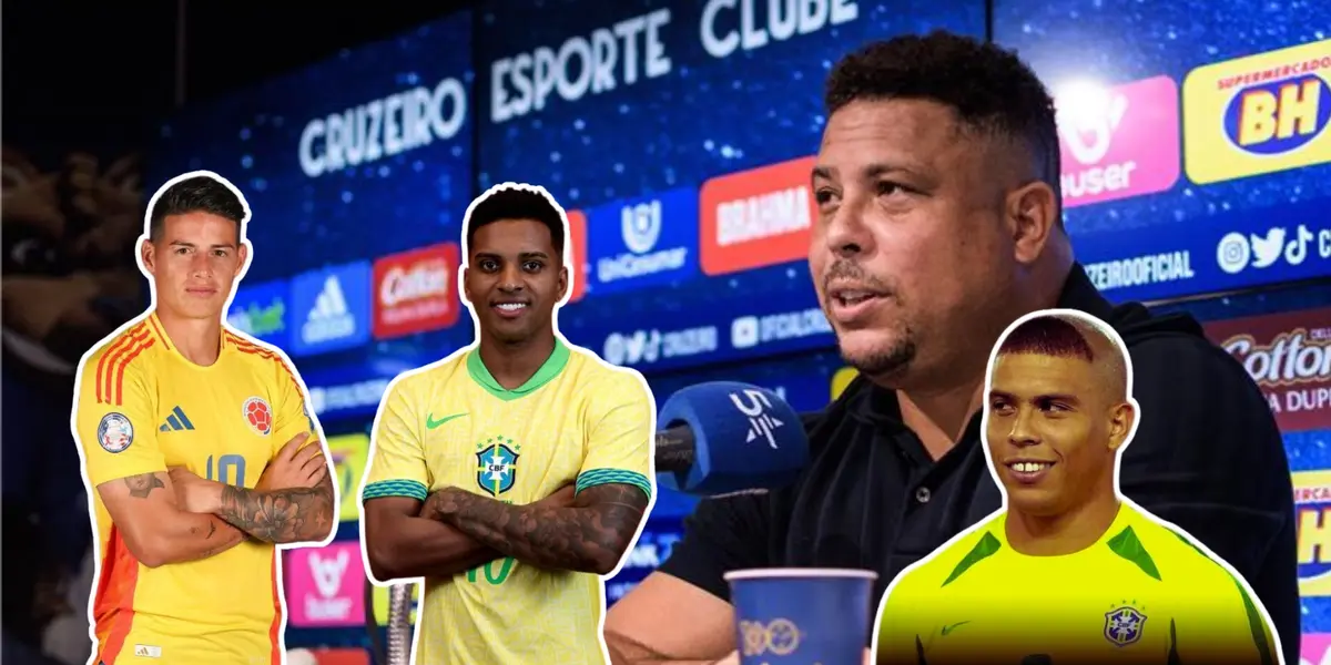 Antes del Colombia contra Brasil, la sorpresiva opinión de Ronaldo Nazario sobre el fútbol