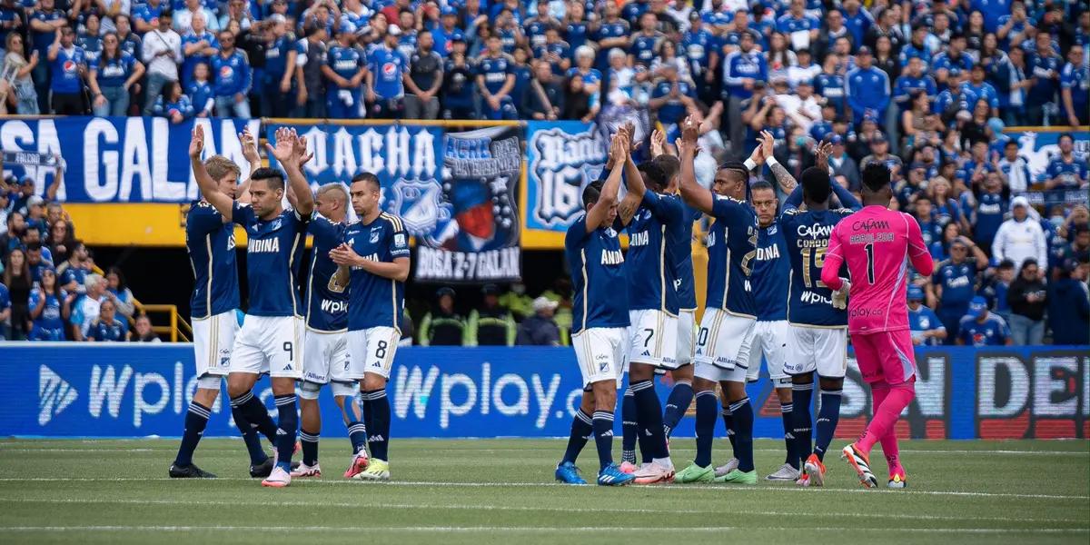 Foto: redes de Millonarios.