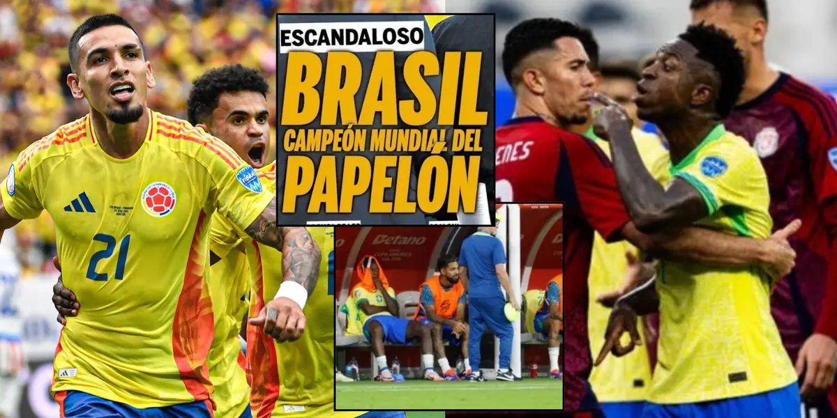 Brasil con Vinícius arrugó frente a Costa Rica y la prensa brasileña se rinde ante Colombia