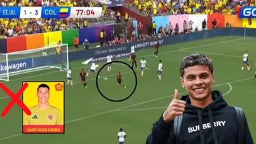 Gol de Richard Ríos con la Selección Colombia