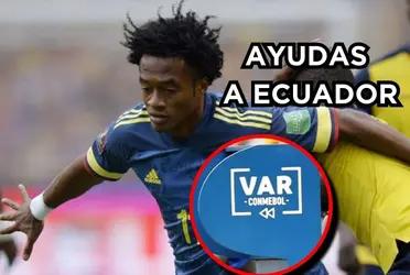 Hay polémicas en las Eliminatorias Sudamericanas actuales por ayudas del VAR a Ecuador.