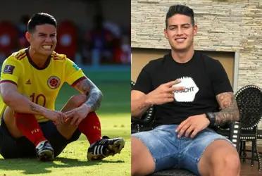 James Rodriguez está sin equipo en la actualidad.