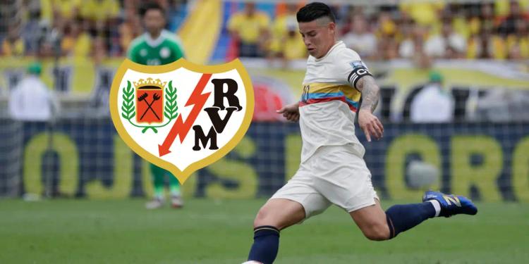 Problemas en el Rayo Vallecano, la nueva alarma que enciende James Rodríguez