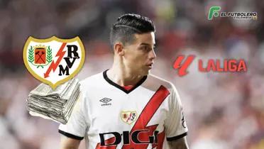 James Rodríguez Foto: LaLiga, Pexels y Escudoteca PN