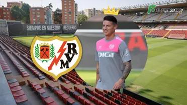 James Rodríguez Foto: Rayo Vallecano, Escudoteca PN y La Razón