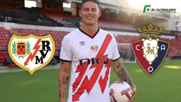 James Rodríguez Foto: Rayo Vallecano y Escudoteca PN