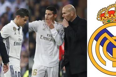 James Rodríguez rompió el silencio revelando l que pasó verdaderamente con Zidane