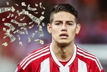 James Rodríguez tiene un serio pretendiente que pondría los millones para sacarlo de Grecia e incluso logarría jugar una competición europea.