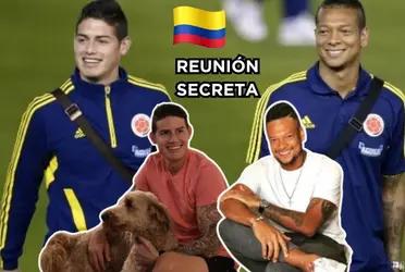 James Rodríguez y Fredy Guarín sorprendieron en una reunión secreta que reveló El Guaro.