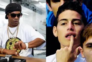 James Rodriguez y Ronaldinho tienen en común el gusto por un gran lujo que suelen presumir.