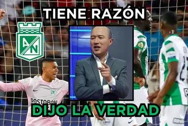 Jorge Bermúdez acertó sobre la realidad de Atlético Nacional.