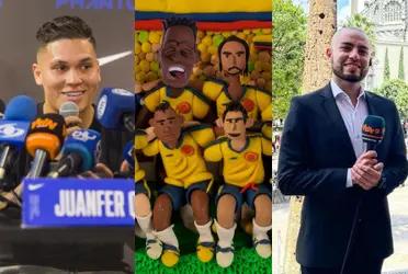 Juan Fernando Quintero mandó fuego contra el periodista Samuel Vargas por unos comentarios que hizo el comunicador sobre el jugador.