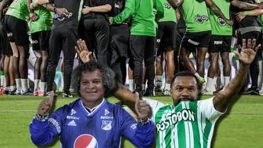 Jugadores Nacional reunidos,Tomada de Atlético Nacional