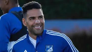 La influencia de Falcao en la joven promesa de Millonarios. Foto: Instagram