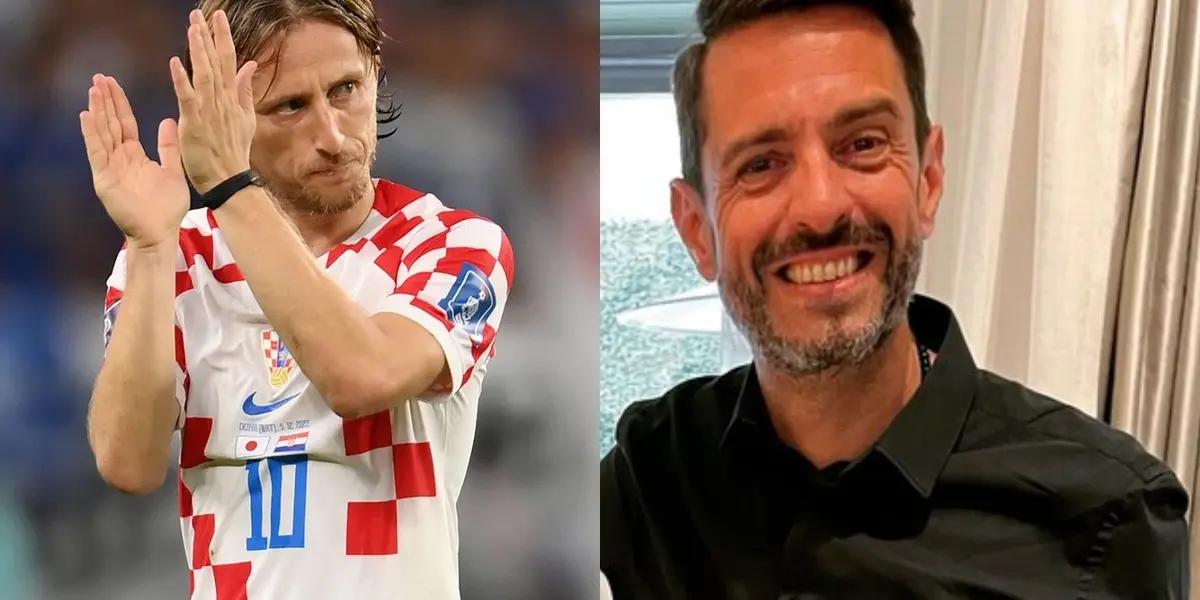 La Selección Croacia ganó el tercer lugar del Mundial de Qatar 2022 y Pablo Giralt elogió a Luka Modrić.