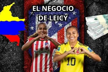 Leicy Santos aparte de ser jugadora de fútbol profesional, es una gran empresaria.