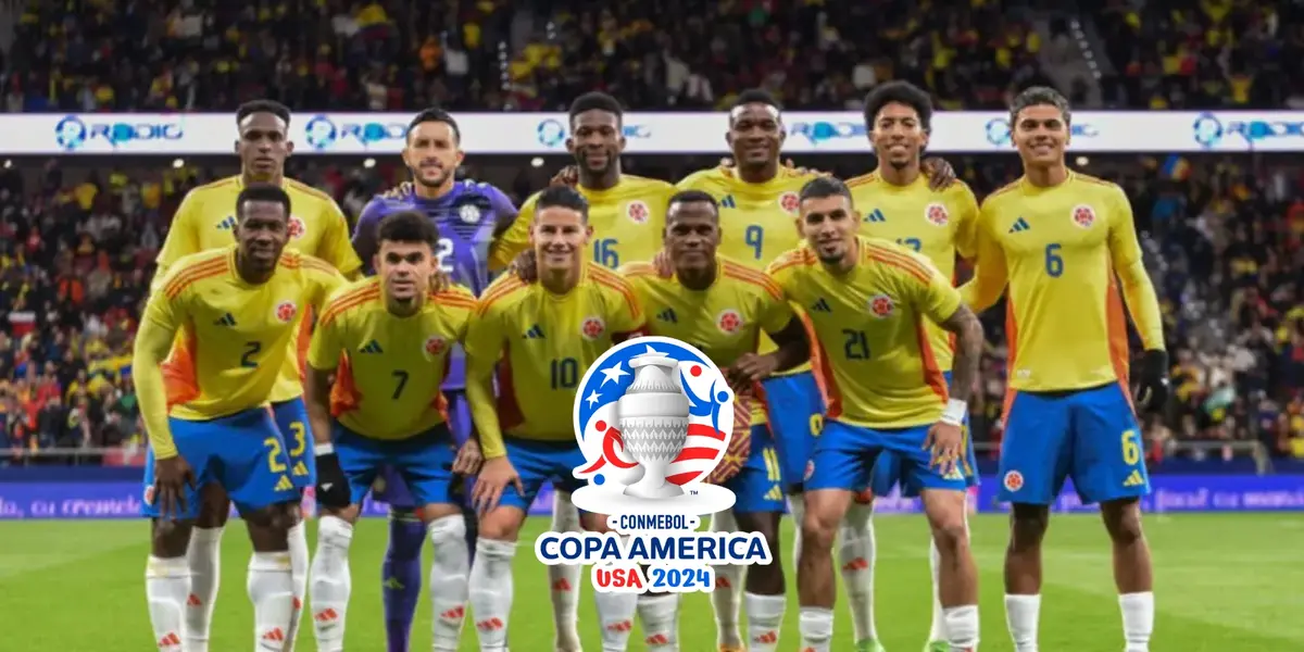 Los jugadores de la Selección Colombia