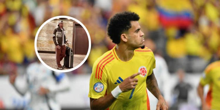 Amante de la moda, mira cuanto cuesta la lujosa chaqueta de Luis Díaz al llegar a la Selección Colombia  