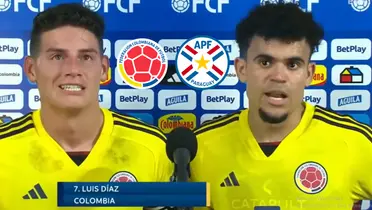 Luis Díaz habló tras el partido de Colombia contra Paraguay.
