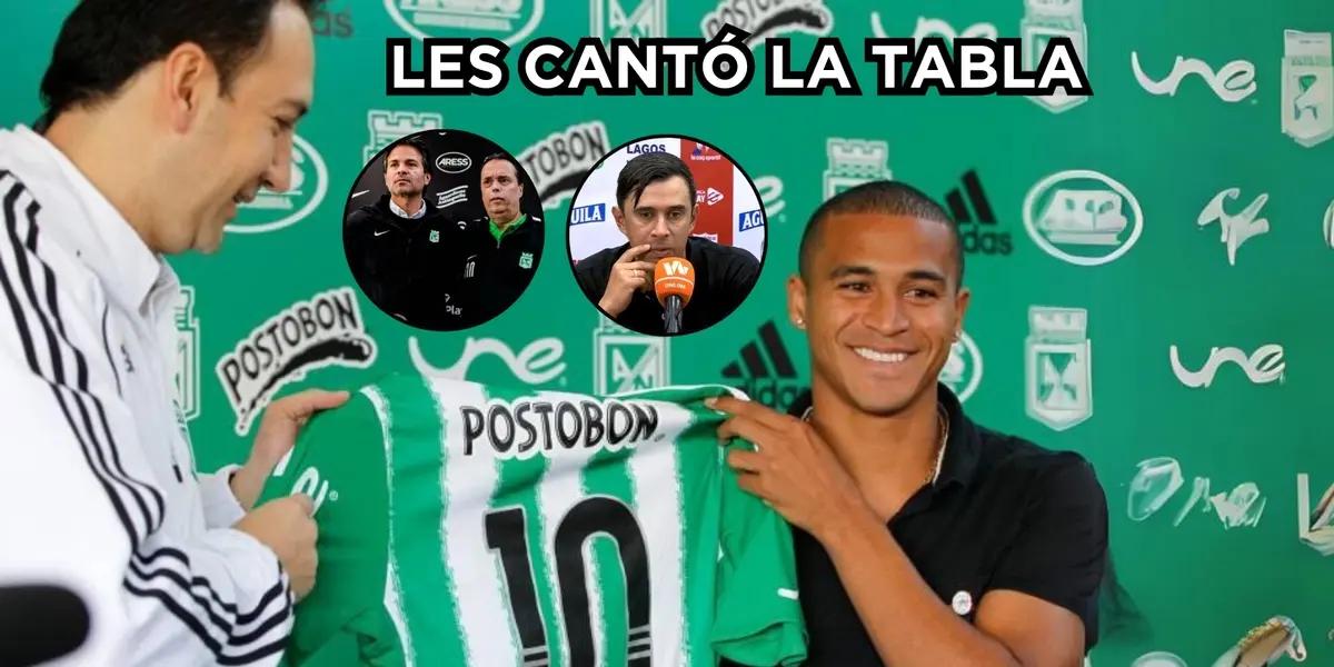 Macnelly Torres habló sobre lo que aprecia en lo que pasa en Atlético Nacional.