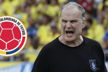 Marcelo Bielsa quedó sorprendido con el talento de este jugador colombiano en su partido contra Uruguay.