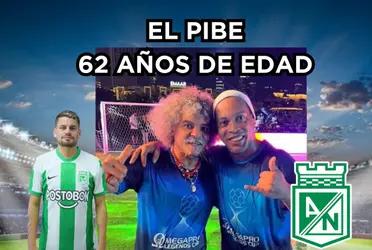 Maximiliano Cantera no rinde en Nacional y vea mo que hace El Pibe Valderrama con 62 años de edad.