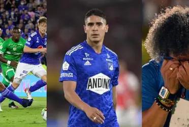 Millonarios está empatando parcialmente sin goles ante La Equidad en el estadio El Campín 