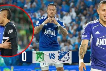 Millonarios está ganando 1-0 ante Atlético Nacional en la gran final de la Copa Colombia 