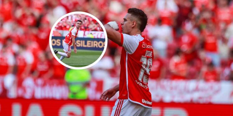 Dicen que no le hace un gol al arcoiris y el partidazo de Borré en el Grenal