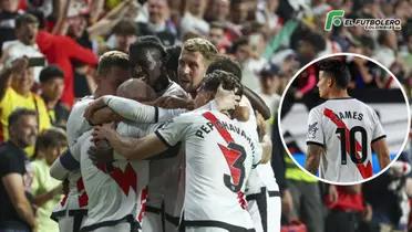 Rayo Vallecano Foto: Superdeporte y @jamesrodriguez