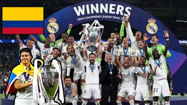 Real Madrid celebrando la Champions League 2024
