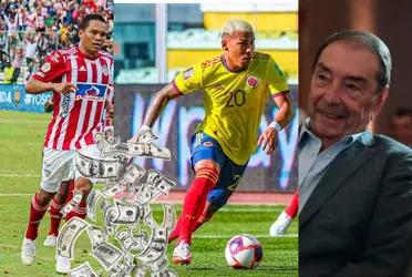 Roger Martínez le coquetea a Junior FC y tiembla Carlos Bacca.