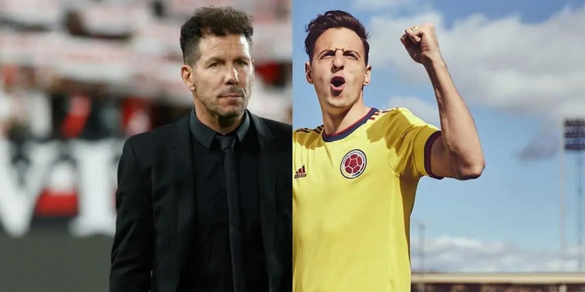 Santiago Arias le da buenas noticias a Colombia, no tanto a Diego Simeone quien antes lo subestimó.