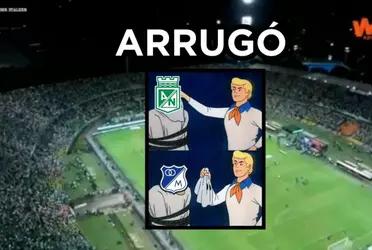 Un jugador de Atlético Nacional parecía jugador de Millonarios FC.