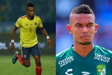 William Tesillo no dejó buenas impresiones en la Selección Colombia, juega en México y un club de Argentina lo tendría en la mira.