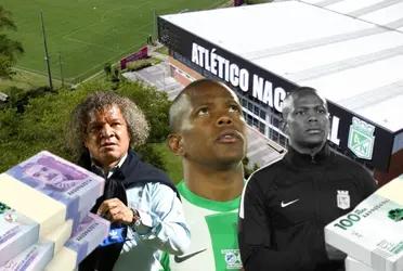 Yerson Candelo recibe malas noticias en Atlético Nacional.