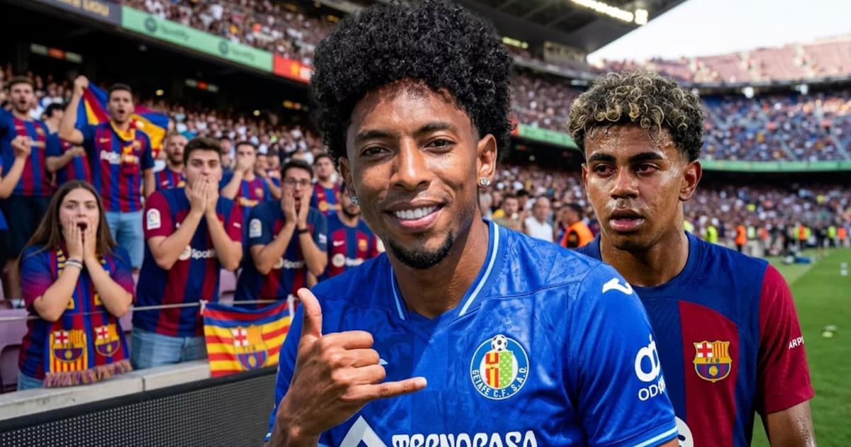 Johan Mojica sorprendió a los hinchas del Barcelona tras contener a Lamine Yamal en el 3-0 sobre el Getafe