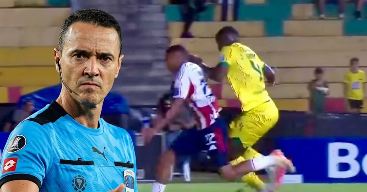 La jugada que pudo evitar la polémica de Wilmar Roldán en Junior vs. Bucaramanga