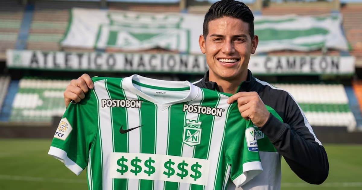 Atlético Nacional acordó nuevo sponsor para su camiseta por más de 6 millones de dólares