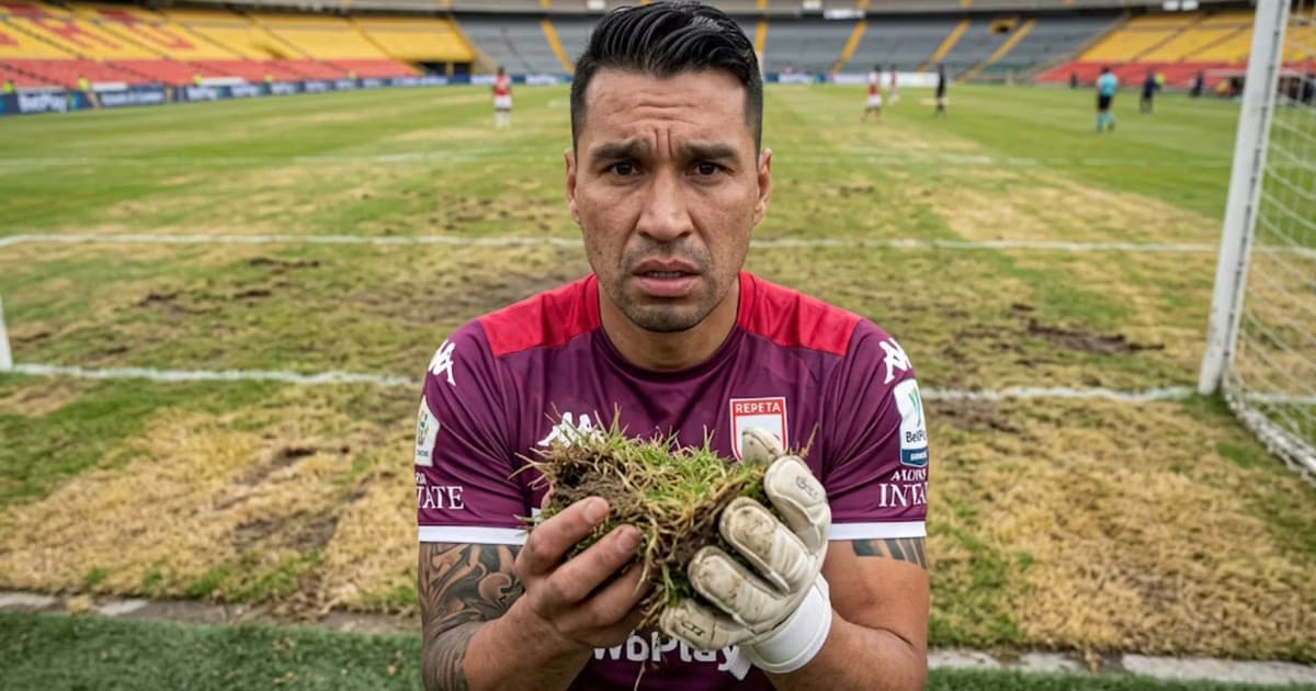 Césped de El Campín podría quedar peor si se confirma la denuncia de Leandro Castellanos