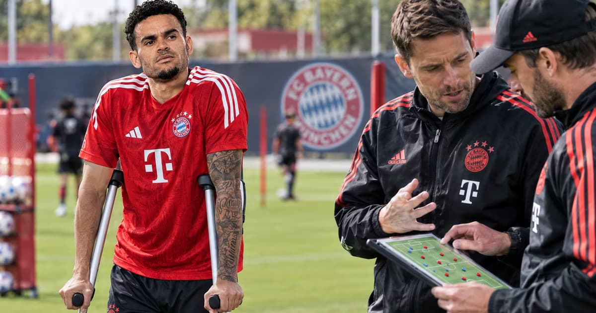 Las molestias de Luis Díaz ponen a prueba la planificación del Bayern Múnich