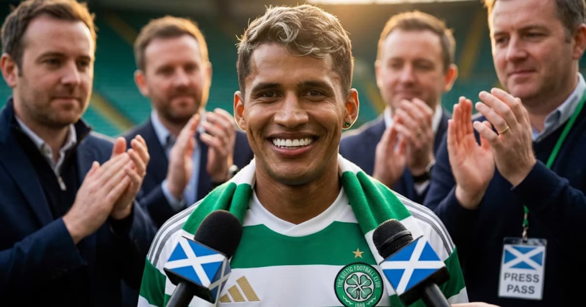Camilo Durán fue elogiado por la prensa escocesa tras marcar en el triunfo 2-0 del Celtic