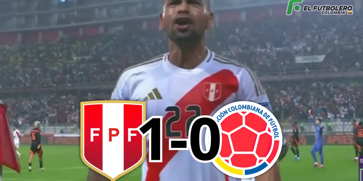 (VIDEO) Perú no juega como el último, Callens sorprende a Camilo Vargas y pone el 1 a 0 ante Colombia