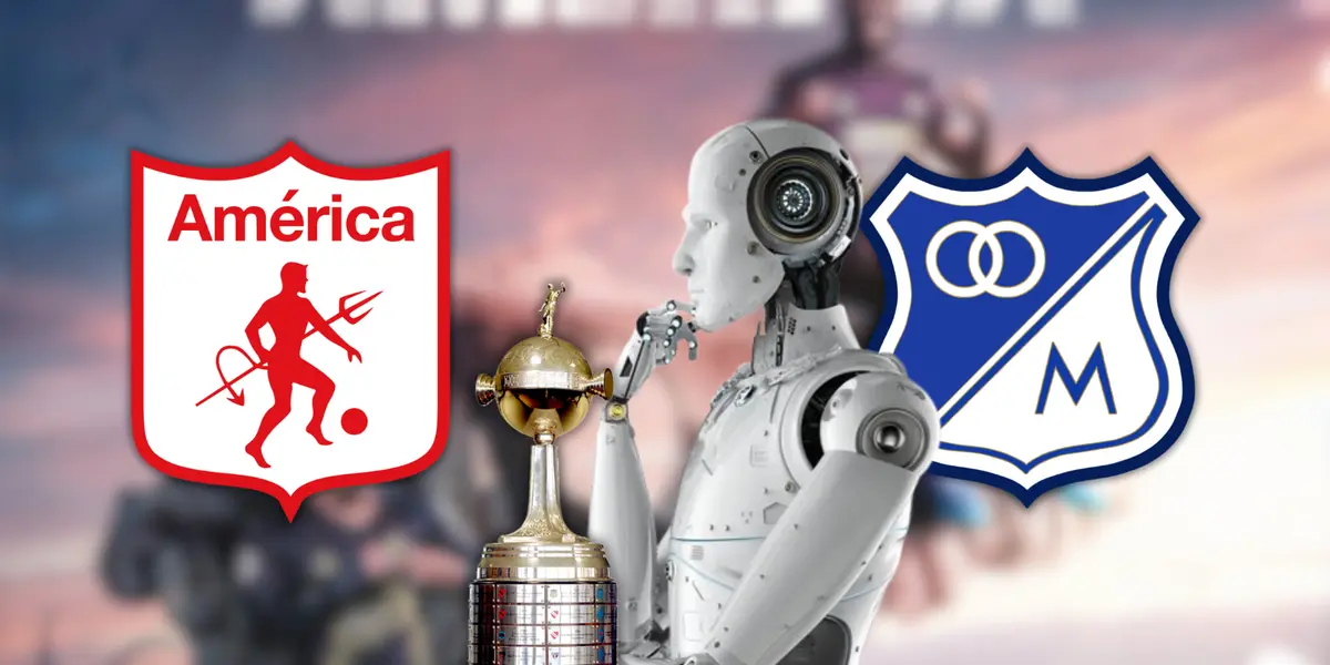 América burla a Millonarios previo al Clásico y quien ganará su primera Libertadores según la Inteligencia Artificial