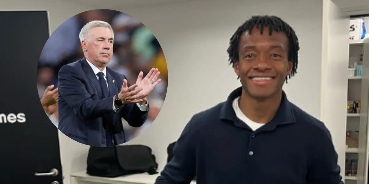 Juan Guillermo Cuadrado le sigue los pasos a Carlo Ancelotti para tener éxito en la vida, ¿de qué se trata?