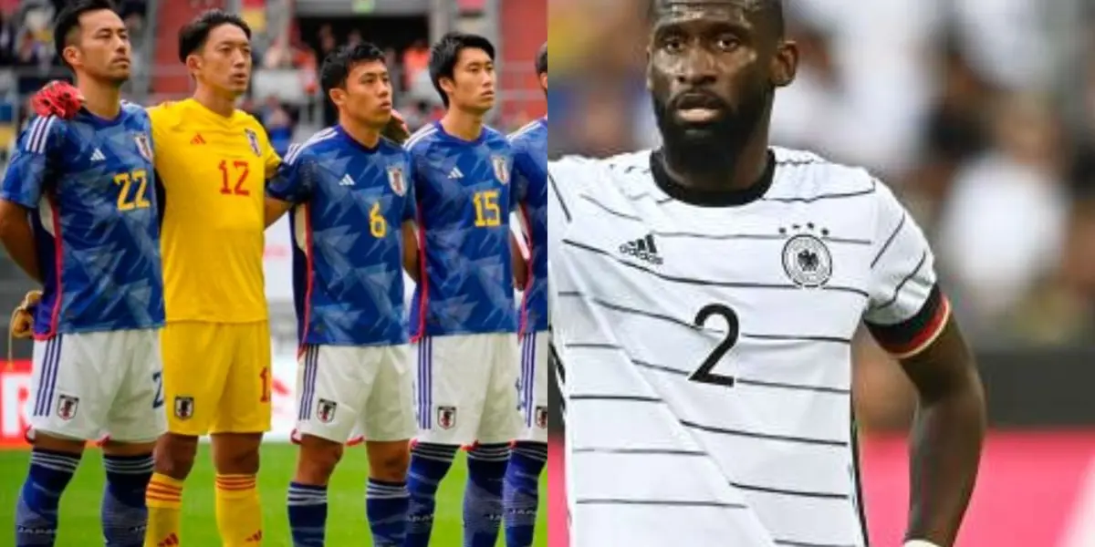 Antonio Rüdiger tuvo una actitud curiosa en el Mundial de Qatar 2022 en el juego contra la Selección Japón.