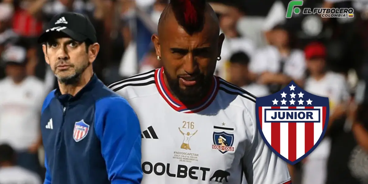 Fue bocón en Chile y el problema de Arturo Vidal antes de jugar vs Junior en Copa Libertadores